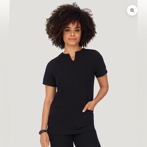 Mandala Black Scrub Set